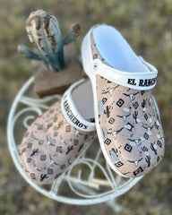 Latte Longhorn Men's Leisure Clogs