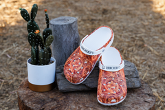 Tooled Leather Men's Leisure Clogs