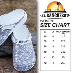 Red Gingham Longhorn Ladies Leisure Clogs